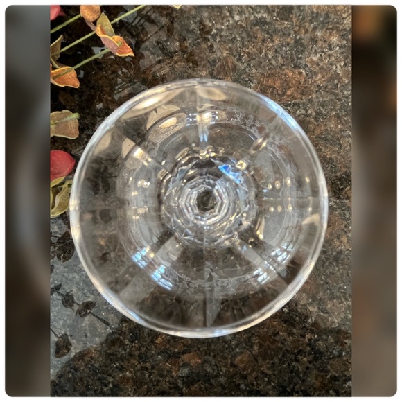 Import Assoc. ‘Cascade’ Set of Six Etched Crystal Brandy/Cognac Snifters - Picture 9 of 9